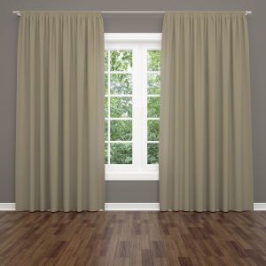 Плътно перде Кадифе в светло кафяв цвят