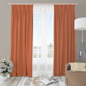 Ptextil - Начало Готова завеса Блекаут 112, С перделък