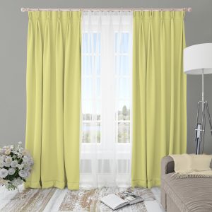 Готова завеса Блекаут 116, С перделък