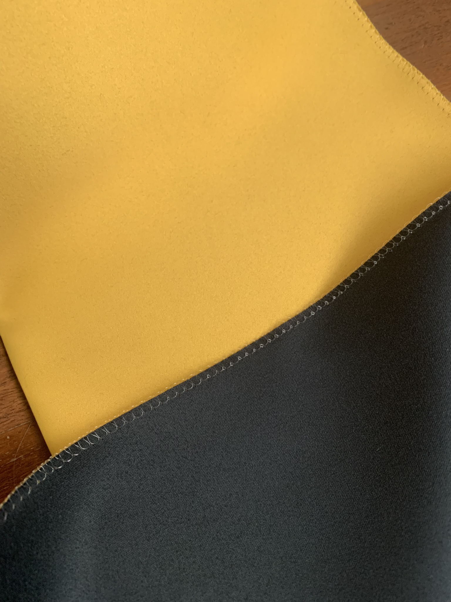 Ptextil - Готова завеса Блекаут Горчица, С перделък Готова завеса Блекаут Горчица, С перделък - Image 3