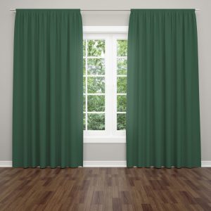 Плътно перде кадифе в тъмно зелен цвят – луксозно и стилно решение за интериора