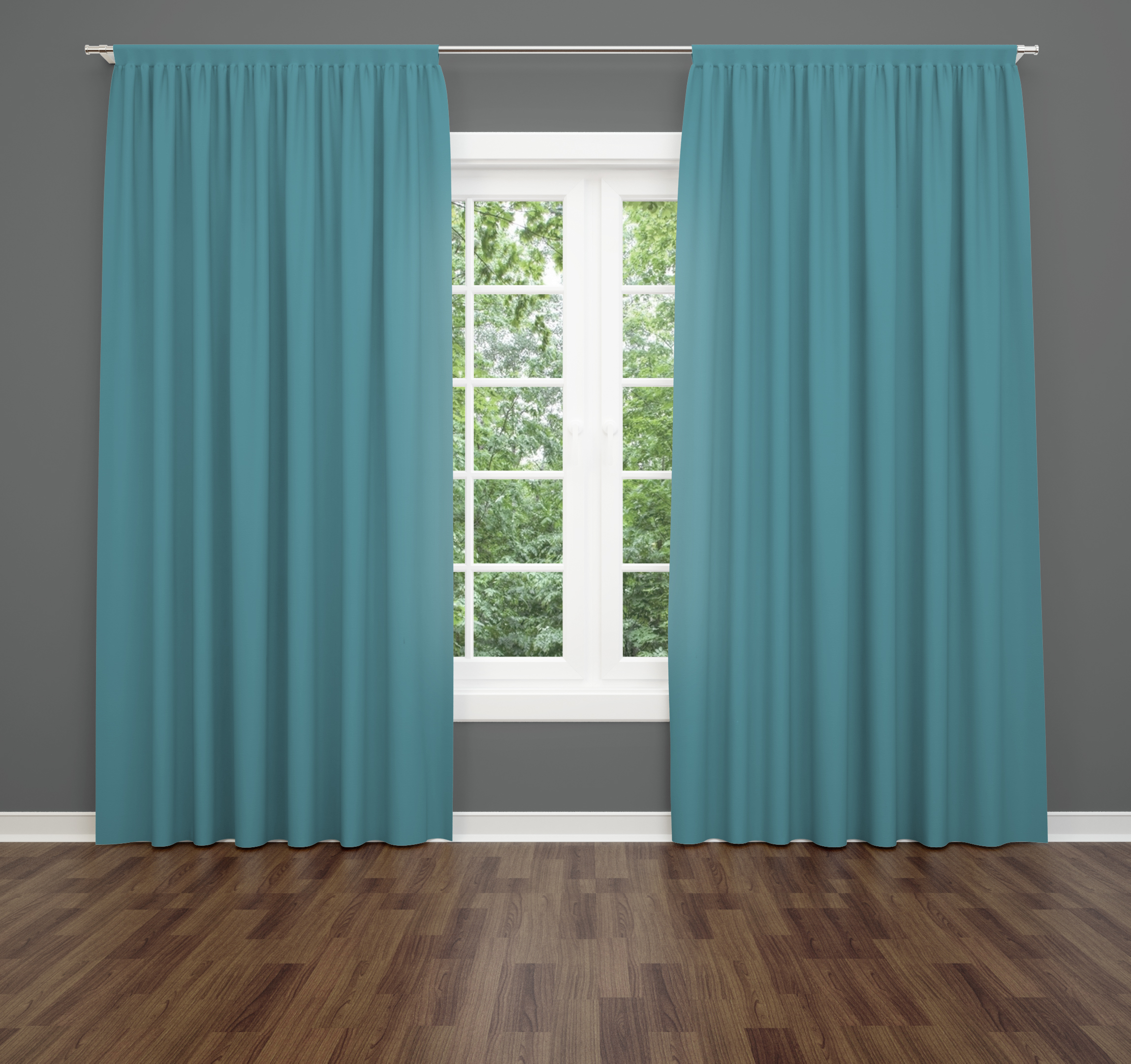 Кадифе завеса синя