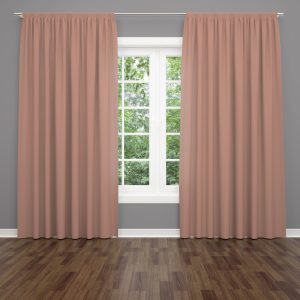 Плътно перде Кадифе в прасковен цвят