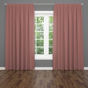 Плътно перде Кадифе в розов цвят