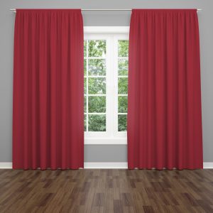 Плътно перде Кадифе в бледо червен цвят
