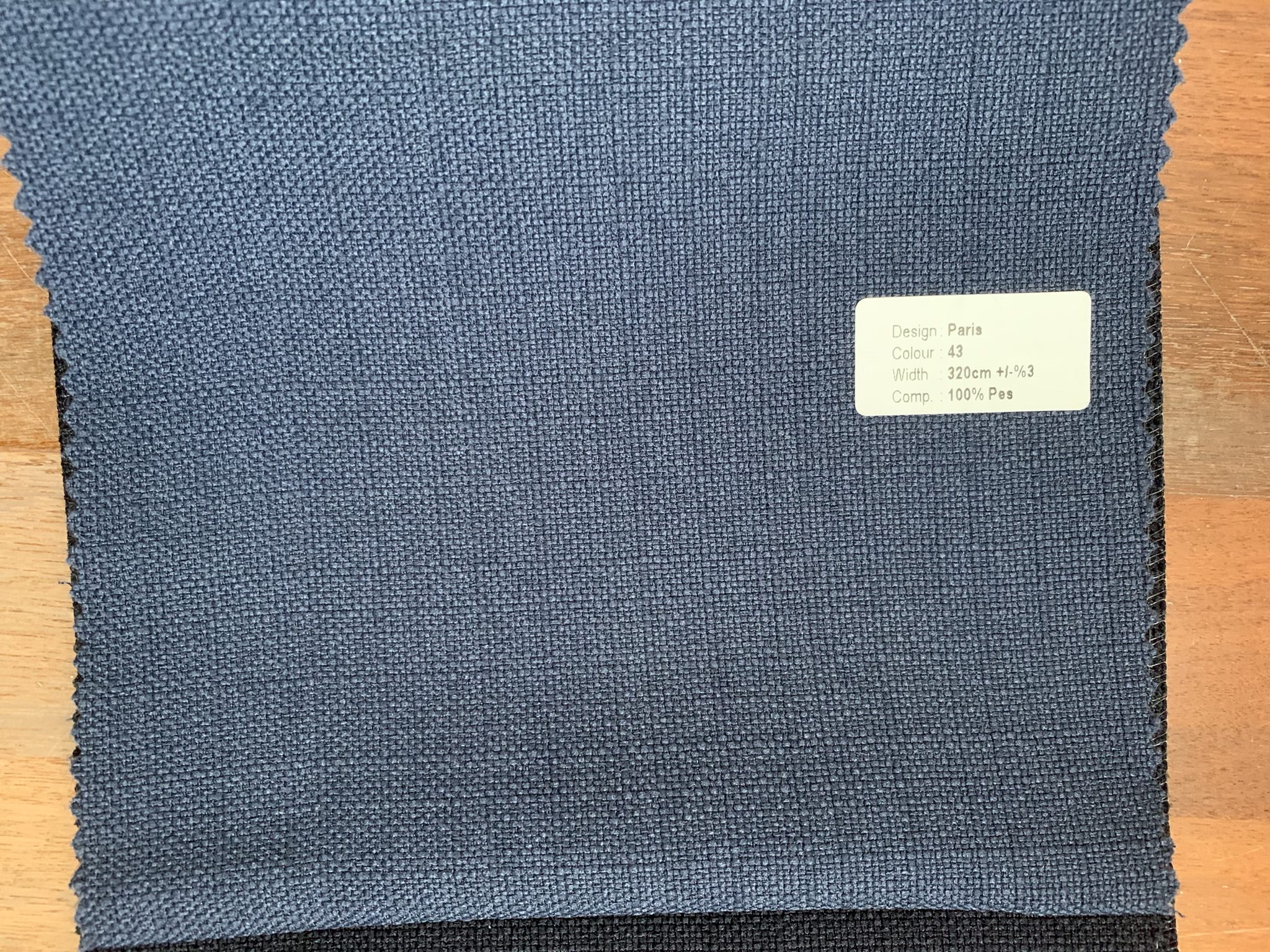 Ptextil - Плътно перде Париж 43, С перделък Плътно перде Париж 43, С перделък - Image 2