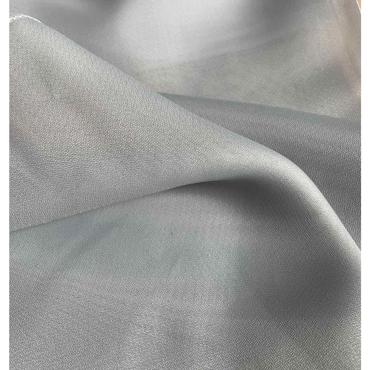 Ptextil - Тънко перде сив фин воал, с перделък Тънко перде сив фин воал, с перделък - Image 3