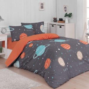 Спален комплект "Галактика" Ранфорс, 100% памук