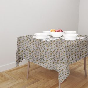 Покривка "Слънчогледи и лавандула"