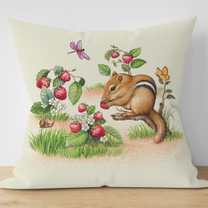 Жакардова декоративна калъфка  Катеричка 45х45 см.