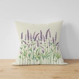 Жакардова декоративна калъфка Лавандула 45х45 см.