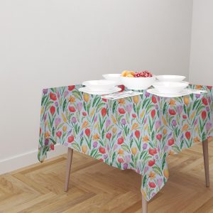 Покривка "Пролетни цветя"