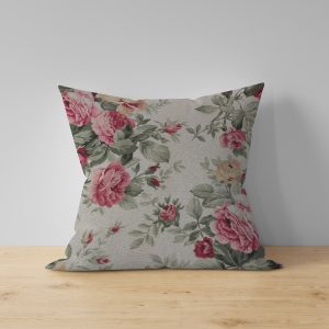 Декоративна калъфка Изискани розови рози, 45х45 см.
