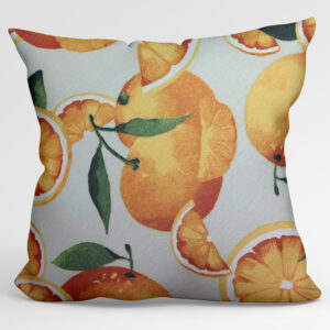 декоративна калъфка с портокали