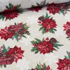 Покривка "Коледна звезда"