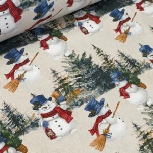 Ptextil - Текстилни продукти Покривка "Коледни елени"