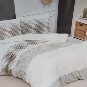 спален комплект Ранфорс 100% памук, бежов