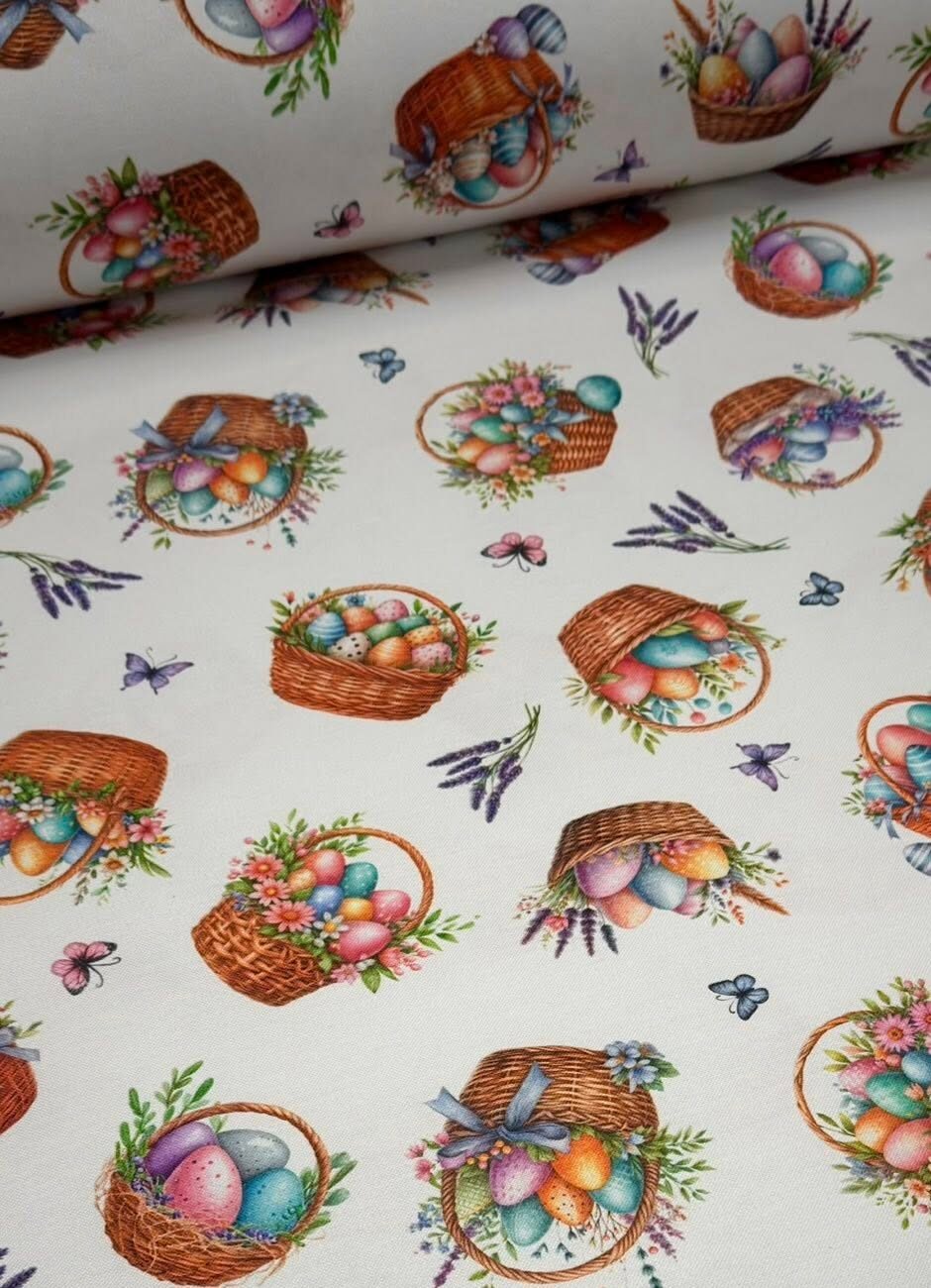 Ptextil - Великденска покривка "Великденски кошници" Великденска покривка "Великденски кошници"