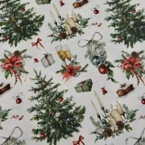 Хидрофобирана покривка "Коледна елха"