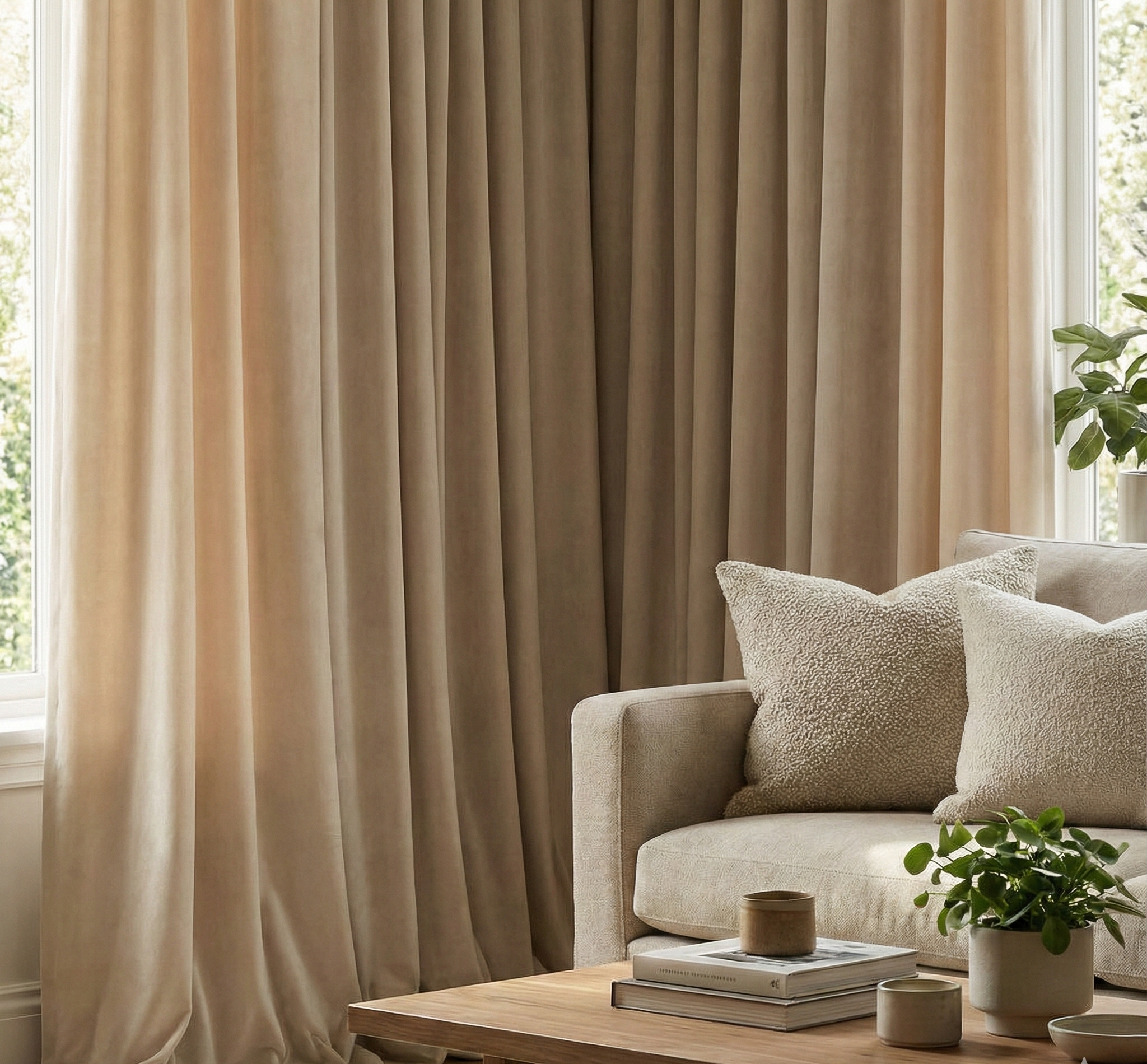 велурени завеси