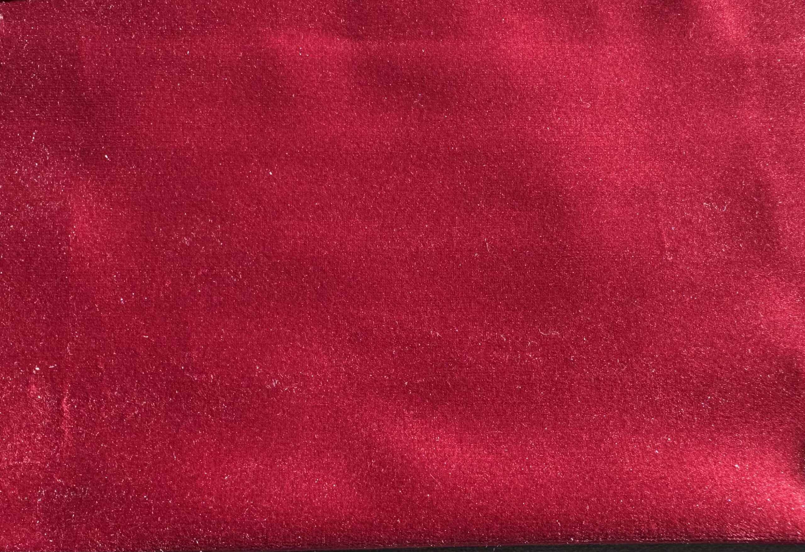 Ptextil - Плътна велурена завеса - Червена 023 велурена завеса в червен цвят