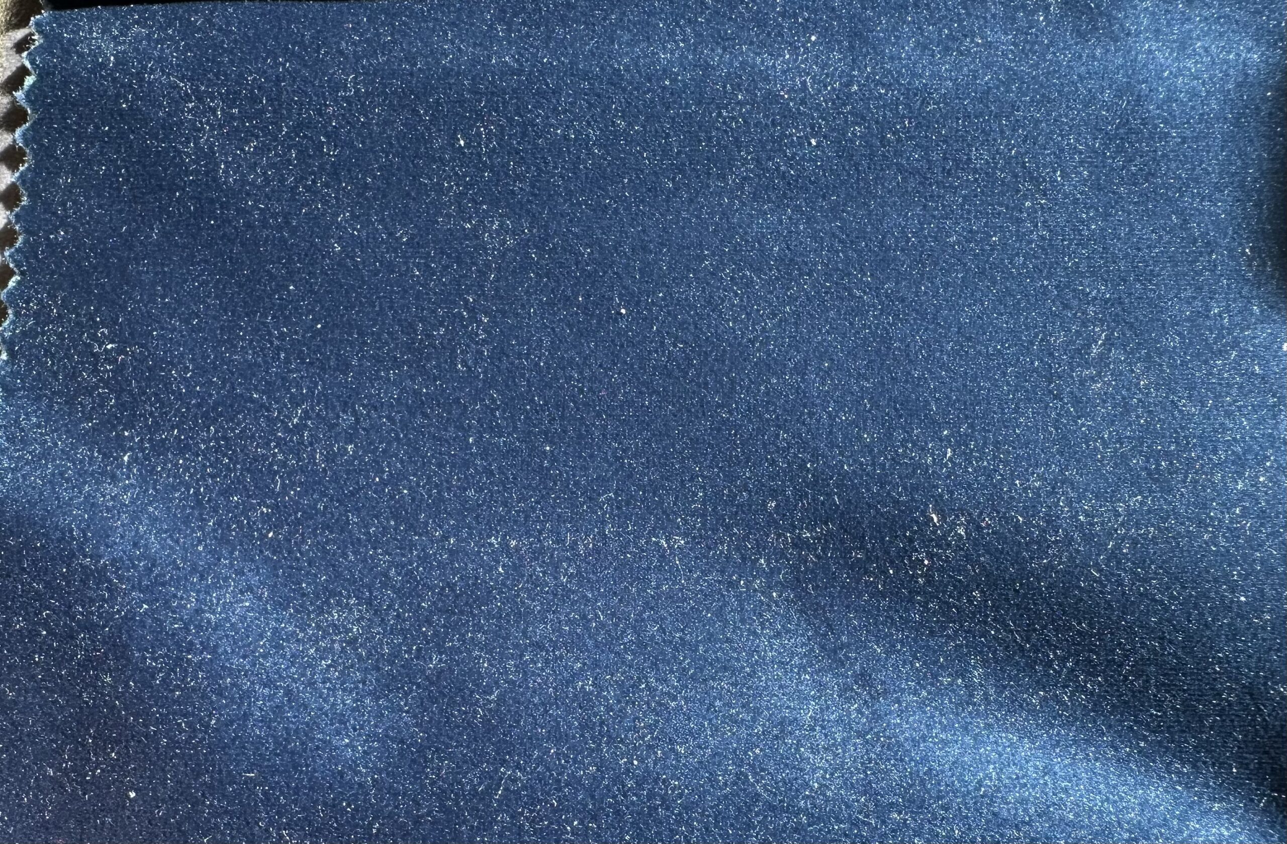 Ptextil - Плътна велурена завеса - тъмно синьо 028 велурена завеса в тъмно син цвят