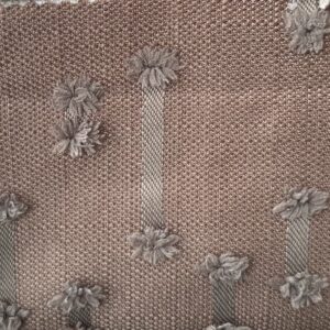 Плътно перде "Дъждовни капки", завеси с флорален дизайн 806